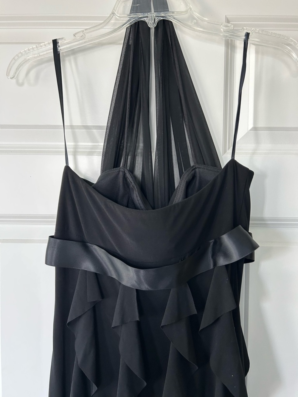 Elegant Black Sleeveless Dress 10 - Picture 6 of 6
